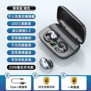 S19 Bone Conduction Wireless Bluetooth Earphones by Mead's Supply & Equipment Outfitters limited