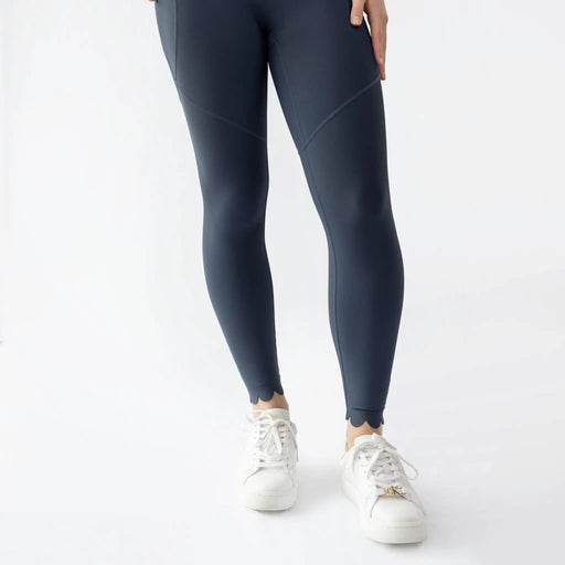 PerformanceXT Artillery Navy Full Length SCALLOP Bottom by The Brave Pants Company
