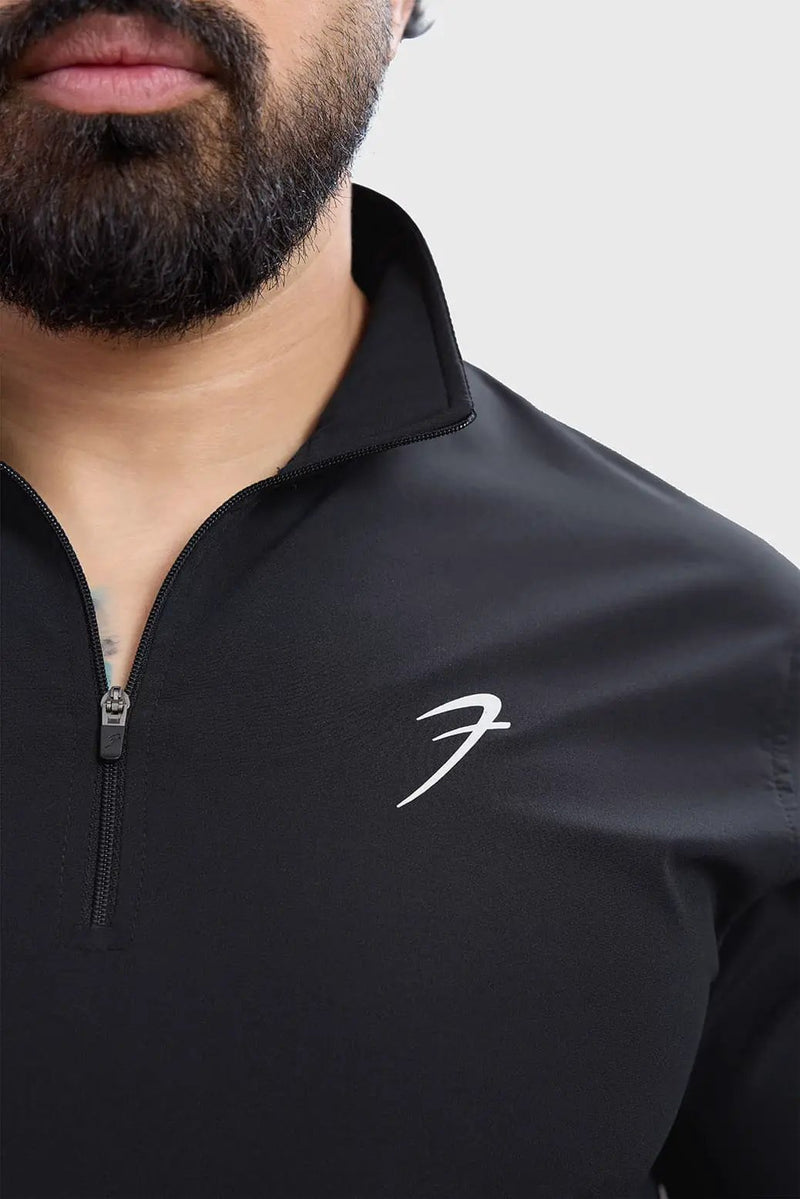 Thread Pullover Black by Fuaark Nz