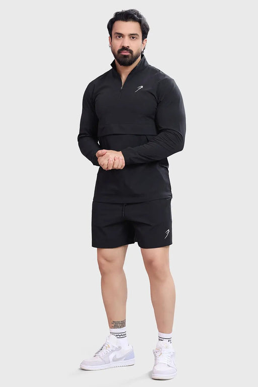 Thread Pullover Black by Fuaark Nz