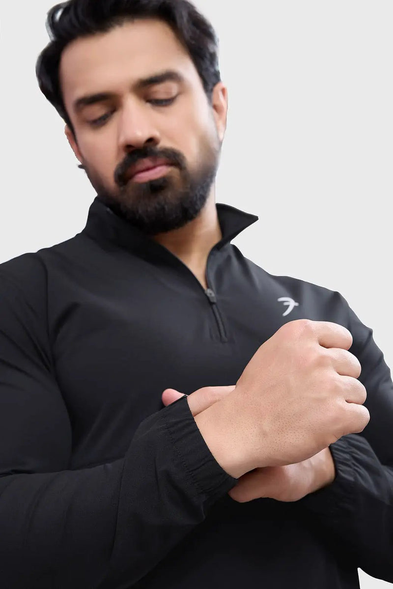 Thread Pullover Black by Fuaark Nz