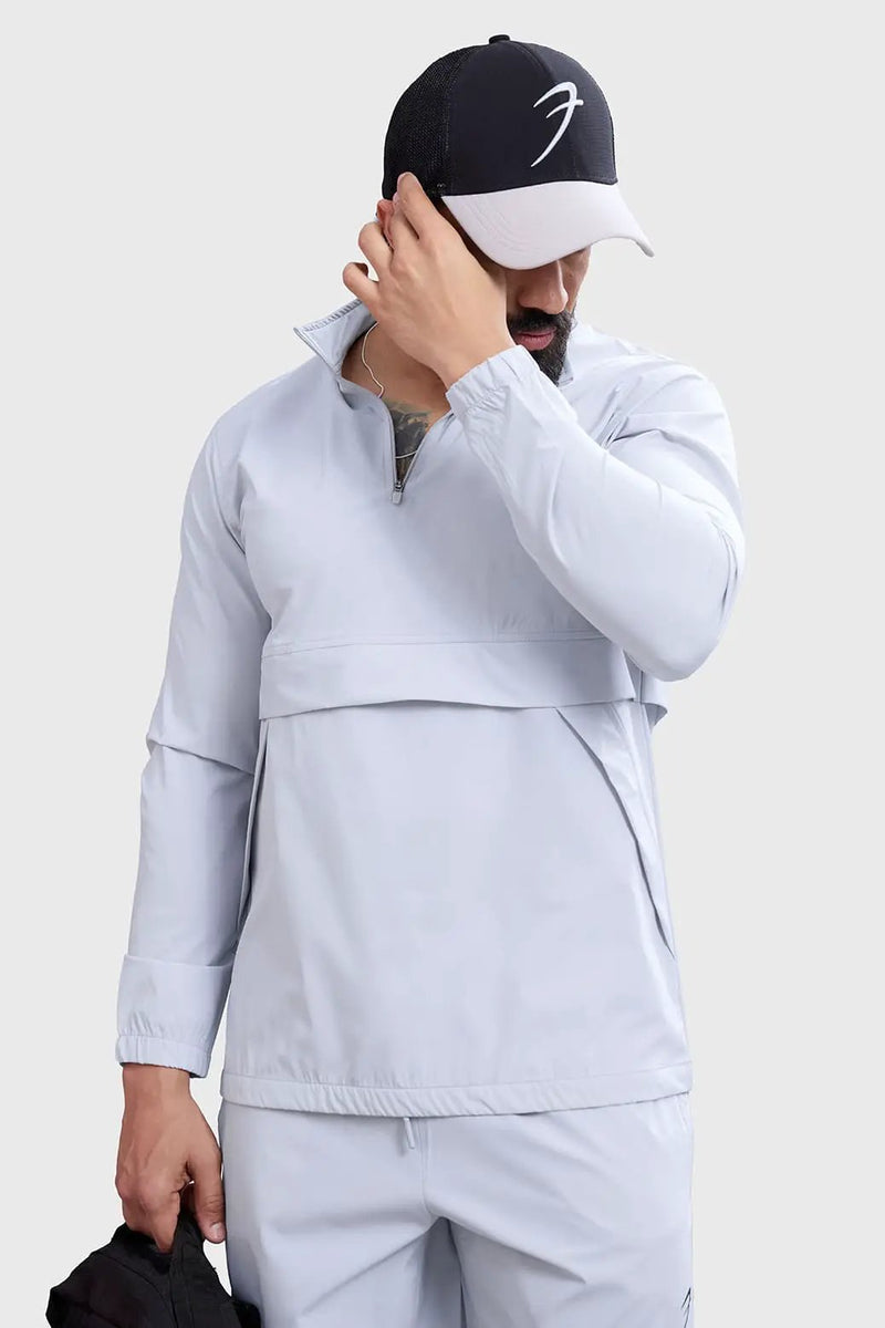 Thread Pullover Light Grey by Fuaark Nz