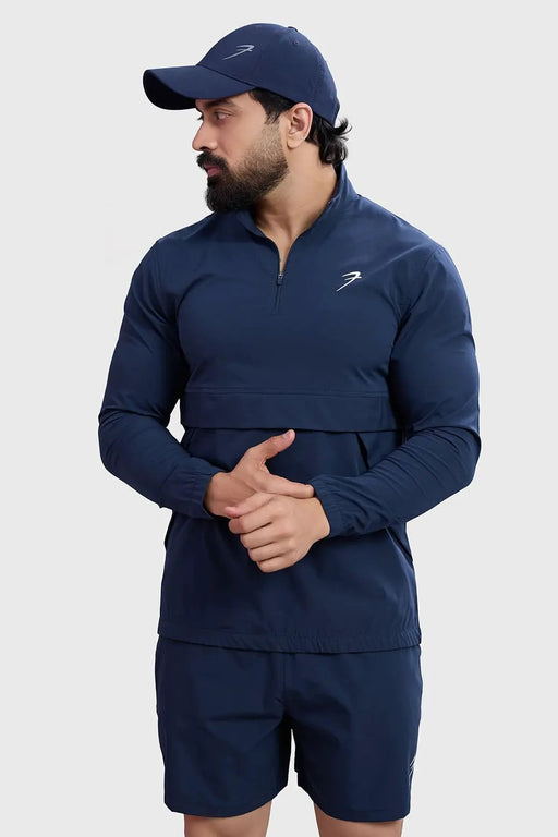 Thread Pullover Navy by Fuaark Nz
