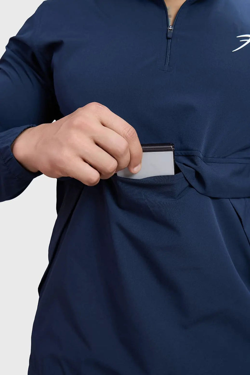 Thread Pullover Navy by Fuaark Nz