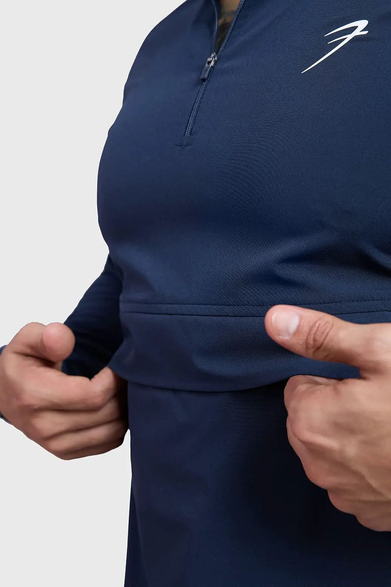 Thread Pullover Navy by Fuaark Nz