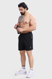 Thread Shorts Black by Fuaark Nz