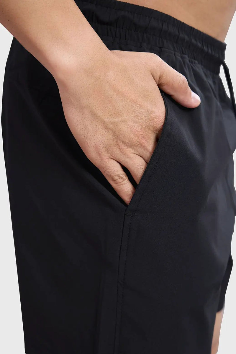 Thread Shorts Black by Fuaark Nz