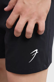 Thread Shorts Black by Fuaark Nz