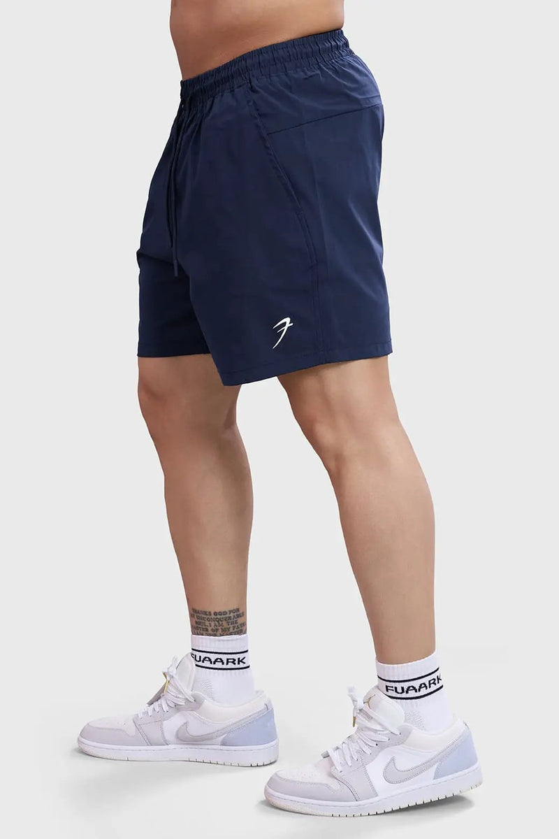 Thread Shorts Navy by Fuaark Nz