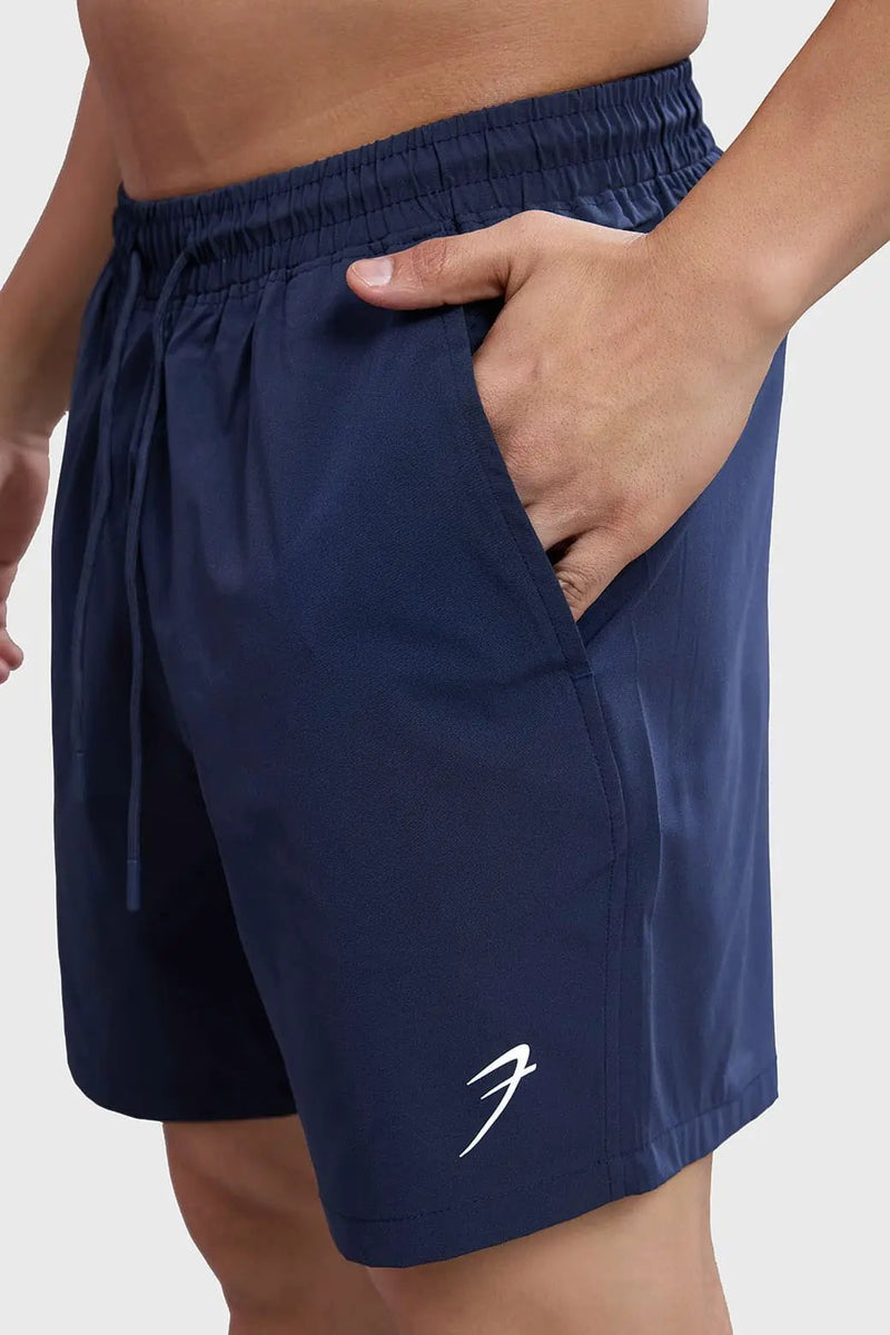 Thread Shorts Navy by Fuaark Nz