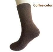 Wool Socks Thickened And Plush Warm Terry Middle Cylinder - Men's Antibacterial Winter Socks by Mead's Supply & Equipment Outfitters limited