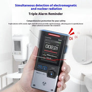 Nuclear Radiation Detector Geiger Tube - Electromagnetic Detector with 2.4" Color Screen & Dose Alarm by Mead's Supply & Equipment Outfitters limited