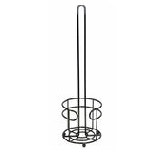 g8buynz Rust Resistant Toilet Roll Holder with Base Black Onyx Rust Resistant Toilet Roll Holder with Base Black Onyx