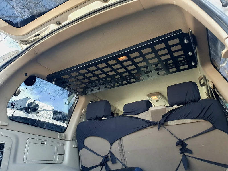 Toyota Landcruiser 100 series Rear Cargo Shelf by ACFab
