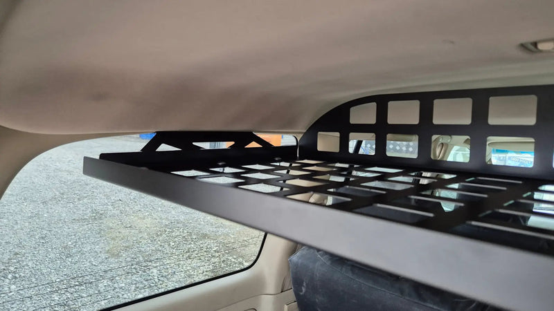 Toyota Landcruiser 100 series Rear Cargo Shelf by ACFab