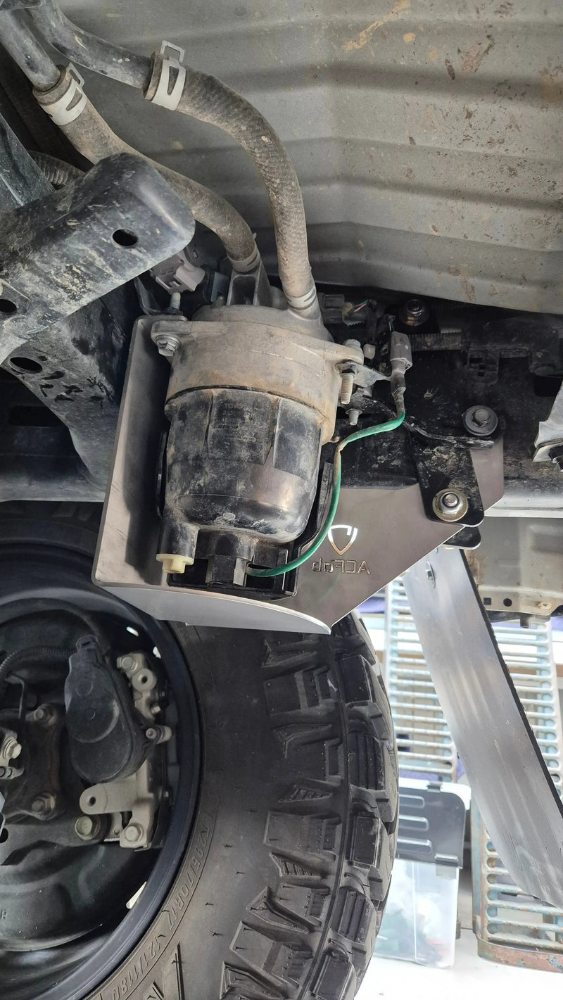 Toyota Landcruiser 300 series Fuel Filter Guard by ACFab