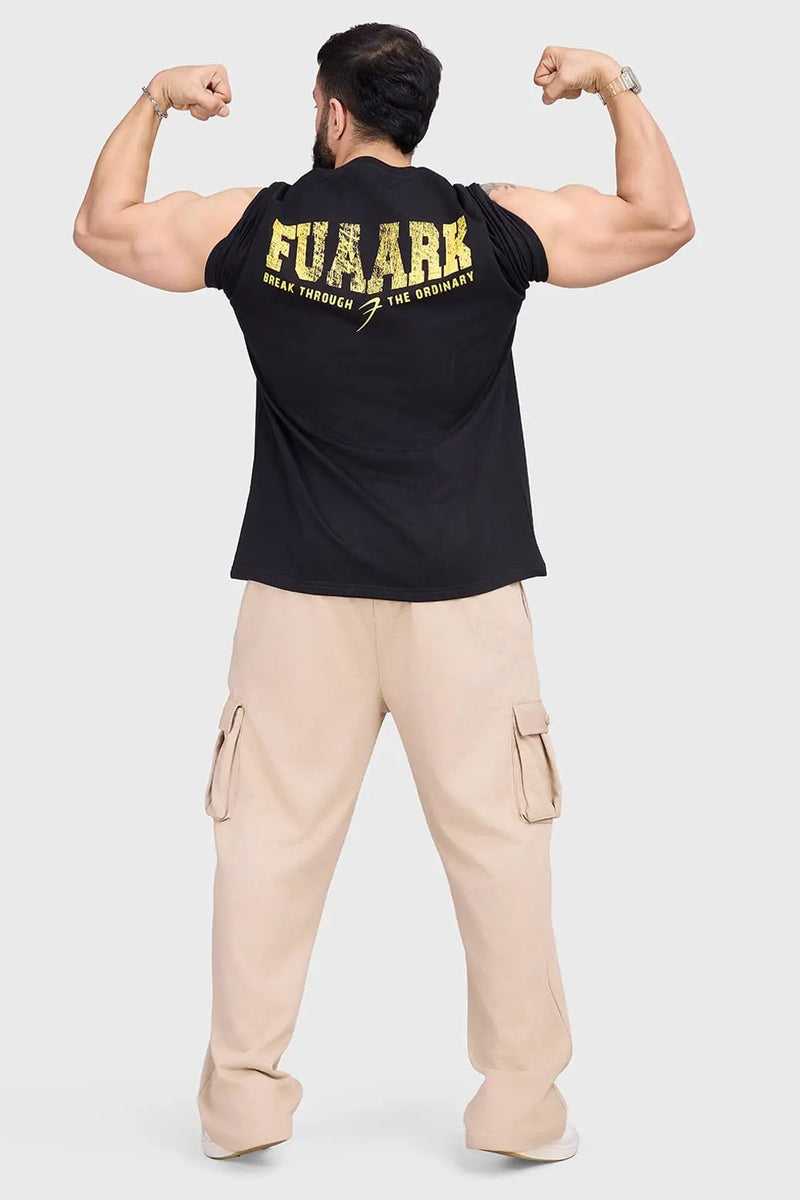 Trendsetter Oversized T-shirt Black by Fuaark Nz