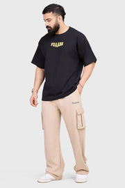 Trendsetter Oversized T-shirt Black by Fuaark Nz
