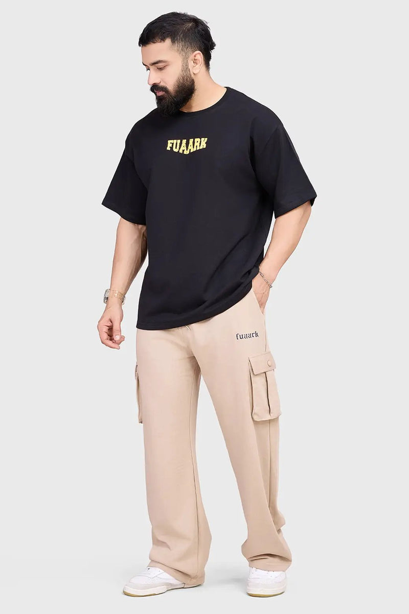 Trendsetter Oversized T-shirt Black by Fuaark Nz
