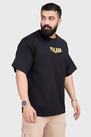 Trendsetter Oversized T-shirt Black by Fuaark Nz