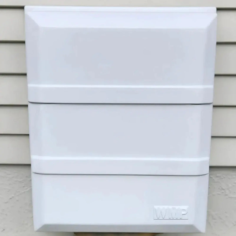 Twin Jumbo Housing Cover (20") - Weatherproof Protection for Whole House Filters by Filtration Station NZ