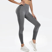 High Waist thin Feel Hip Lifting Quick-Dry Yoga Pants by Mead's Supply & Equipment Outfitters limited