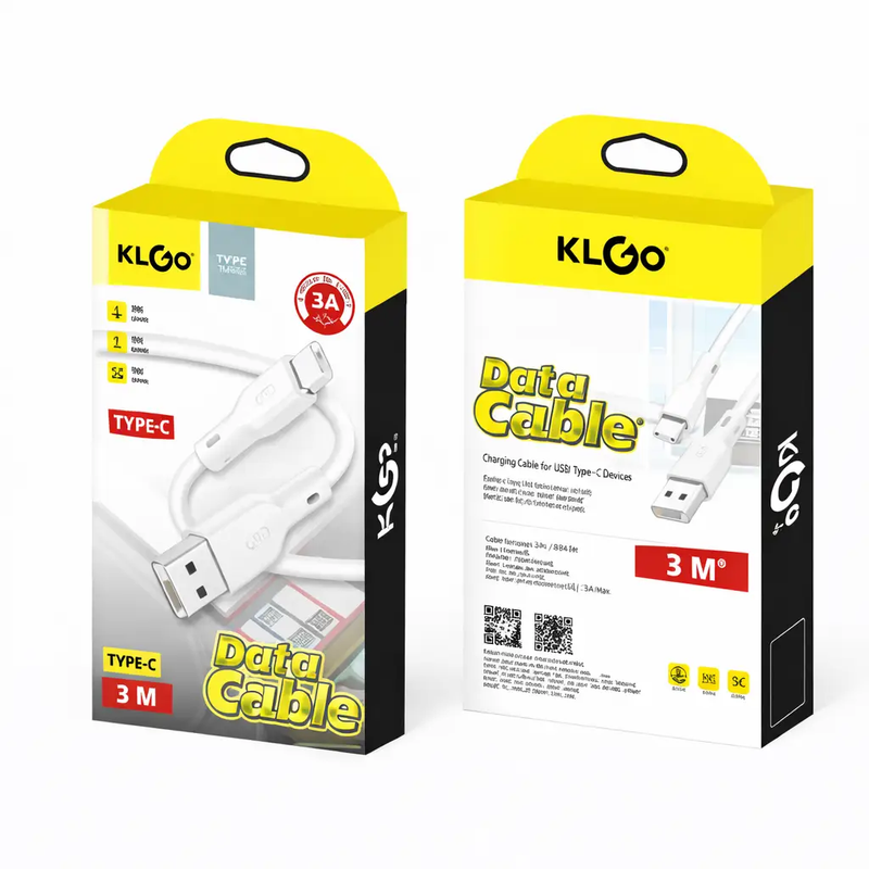 Frankly Cotton Type-C Fast Charge Cable – 3m by Nest & Stem Homewares