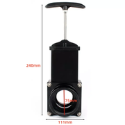 RV Campervan Drain Standard Waste Valve by salelink.co.nz