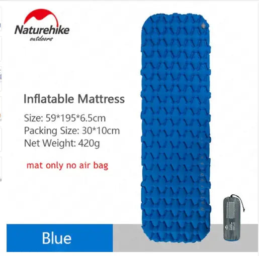 Outdoor Inflatable Mattress - Moisture-Proof Camping Tent Sleep Pad with Pillow Options | 1P & 2P by Mead's Supply & Equipment Outfitters limited