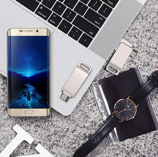 Metal USB Flash Drive for Mobile Phones by Mead's Supply & Equipment Outfitters limited