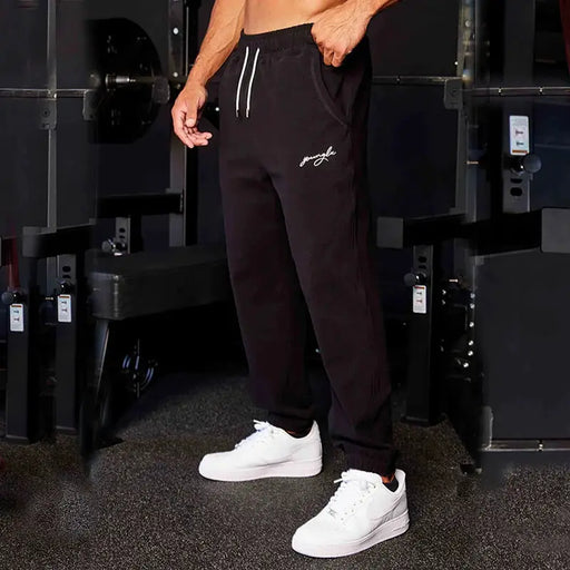 Men's Track Sweatpants - Athletic Joggers with Side Stripe by Mead's Supply & Equipment Outfitters limited