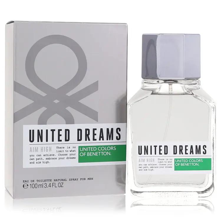 United Dreams Aim High Eau De Toilette Spray by Benetton 100 ml by Brands HD