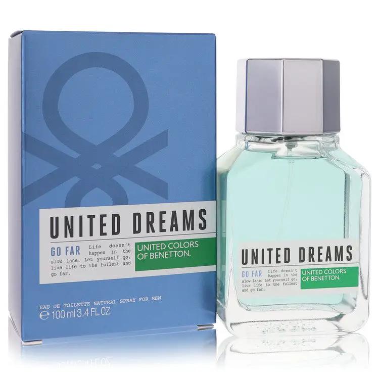 Brands HD Eau De Toilette Spray United Dreams Go Far Eau De Toilette Spray by Benetton 100 ml United Dreams Go Far Eau De Toilette Spray by Benetton 100 ml