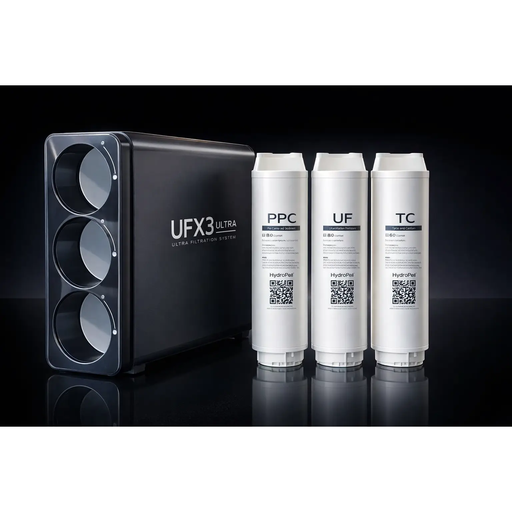 Hydrate Filters UFX3 Annual Replacement Filter Kit - Full Set PPC, UF & TC NZ by Filtration Station NZ