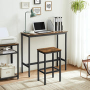 The Shopsite Home-living Dining Table Set Bar Table and Stools Set with 2 Stools Dining Table Set Bar Table and Stools Set with 2 Stools