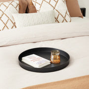VASAGLE Bed Side Tables End Table Black by The Shopsite