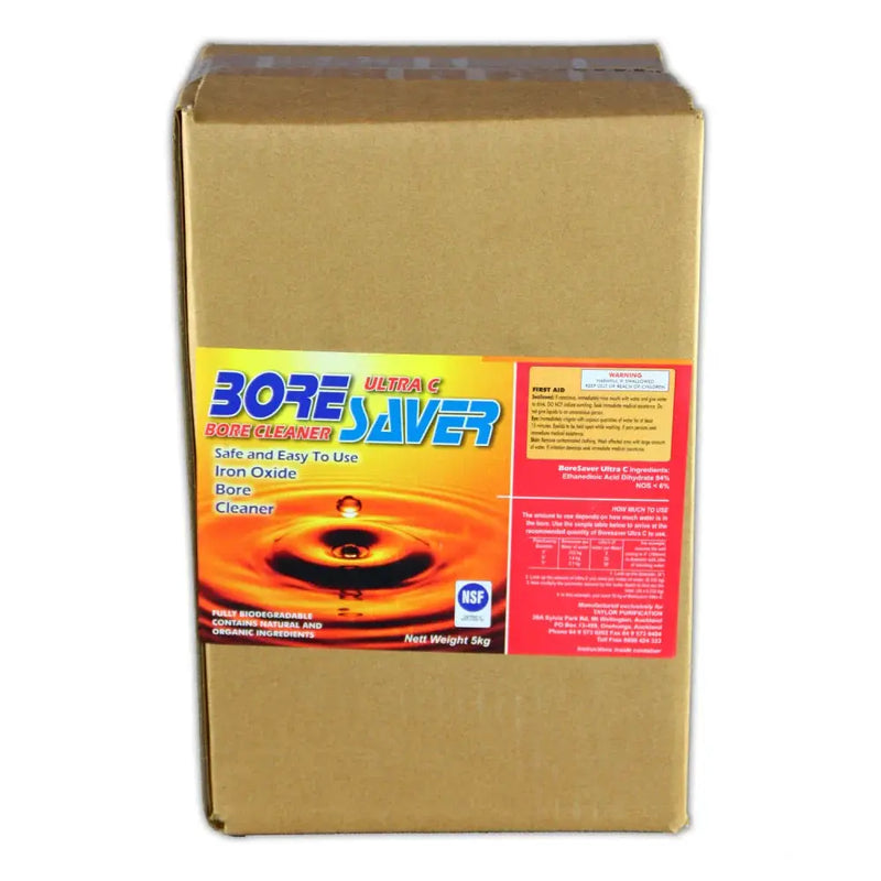 BoreSaver Ultra C Iron Oxide Cleaner - 5kg - Filtration Station by Filtration Station NZ