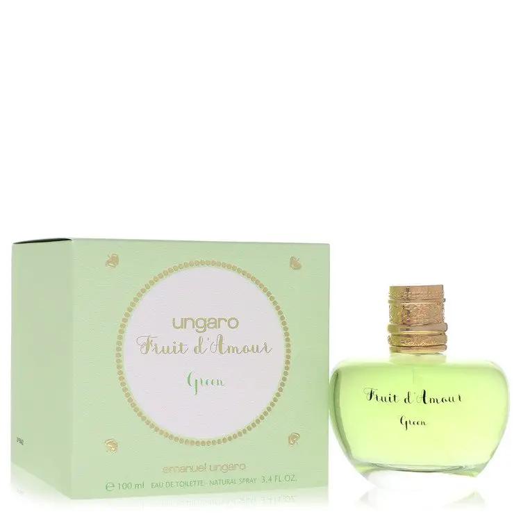 Ungaro Fruit Damour Green Eau De Toilette Spray by Ungaro 100 ml by Brands HD