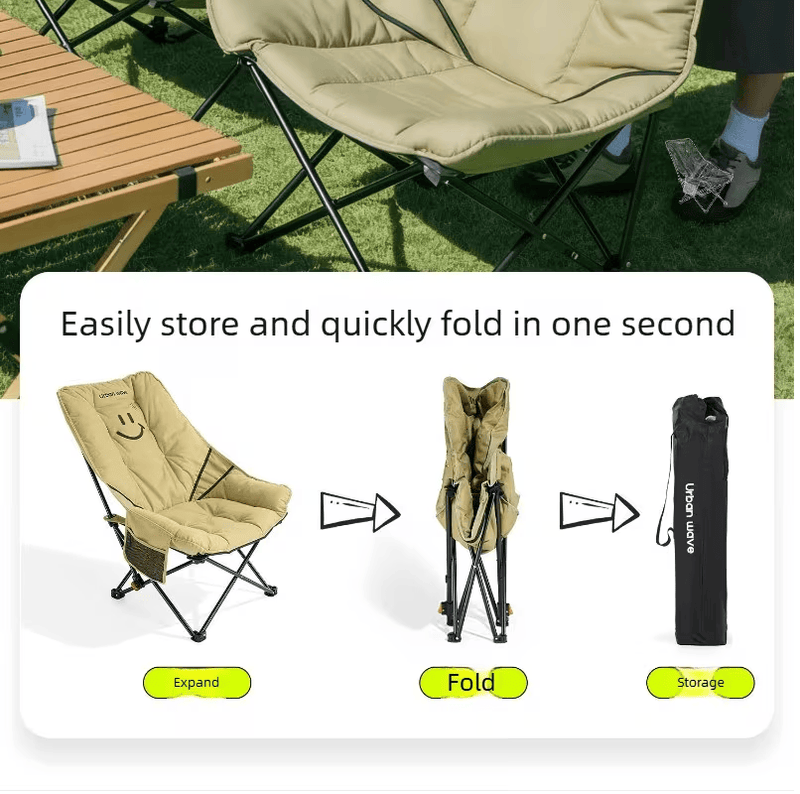 Urban Wave Premium Reclining Moon Chair YQ7357 by ECOTREK