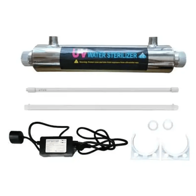 UV Water Steriliser - 6W, 16W & 55W Inline Stainless Steel Units NZ – view 2