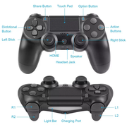 PS4 Wireless Controller - Black by salelink.co.nz