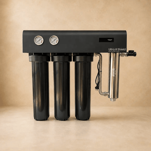 Filtration Station NZ Whole House UV Waimana Waiora Ultra III Whole House UV Water Filter System – 3 Stage, 45L/min Waimana Waiora Ultra III Whole House UV Water Filter System – 3 Stage, 45L/min