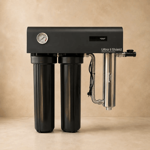 Filtration Station NZ Whole House UV Waimana Waiora Ultra II Whole House UV Water Filter System – 2 Stage, 45L/min Waimana Waiora Ultra II Whole House UV Water Filter System – 2 Stage, 45L/min