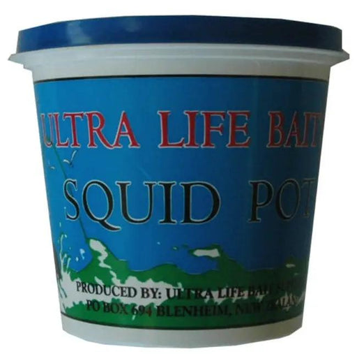 Ultralife Squid 380ml Pot – Premium Salted Bait by NZ Diver