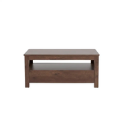 'Sintra' Walnut Coffee Table with Two Drawers by sue-e furniture