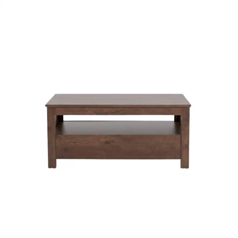 'Sintra' Walnut Coffee Table with Two Drawers by sue-e furniture