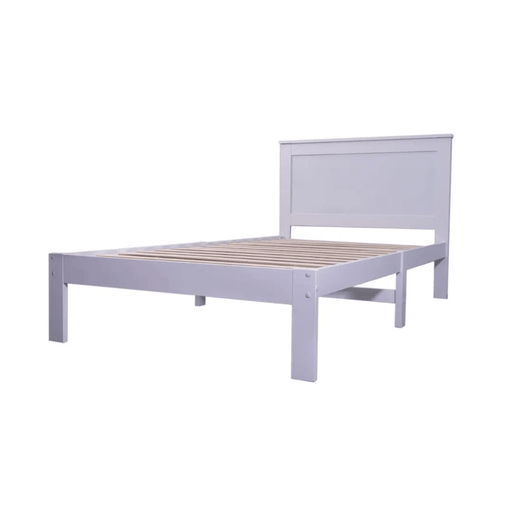 sue-e furniture Bed frames & bases 'Metro' Solid Pine Bed Frame White Single 'Metro' Solid Pine Bed Frame White Single