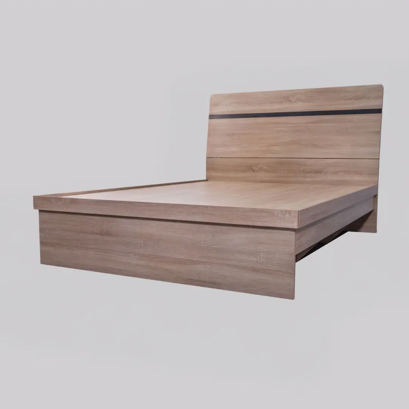 'Byron' Light Oak Bed frame with Storage Super King by sue-e furniture