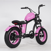 Kiwi eRide Kiwi eRide Mangosteen FT-02 MINI 48V15AH ELECTRIC BIKE PINK Mangosteen FT-02 MINI 48V15AH ELECTRIC BIKE PINK