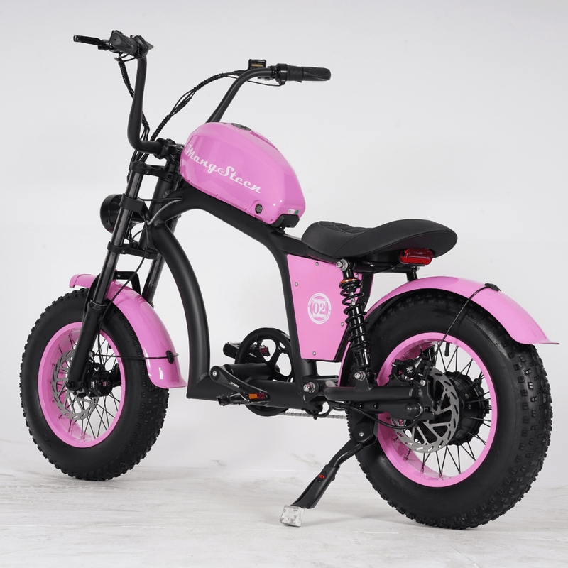 Kiwi eRide Kiwi eRide Mangosteen FT-02 MINI 48V15AH ELECTRIC BIKE PINK Mangosteen FT-02 MINI 48V15AH ELECTRIC BIKE PINK